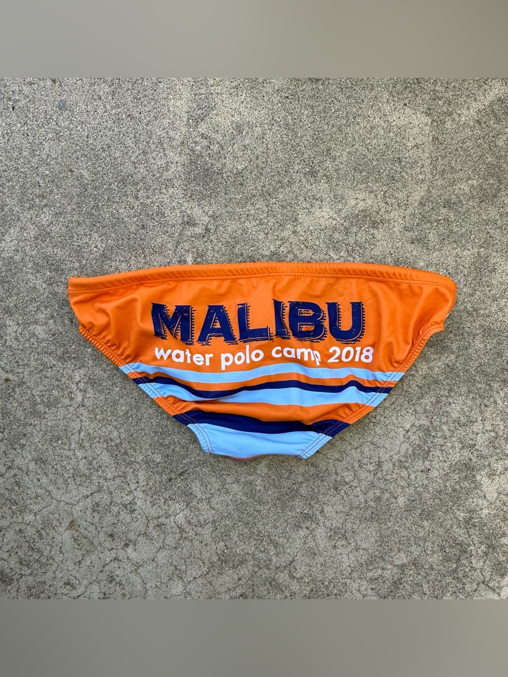 HARDCORESPORT Brief Swimsuit size 34 Malibu water polo camp 2018 men’s swim - Picture 4 of 4